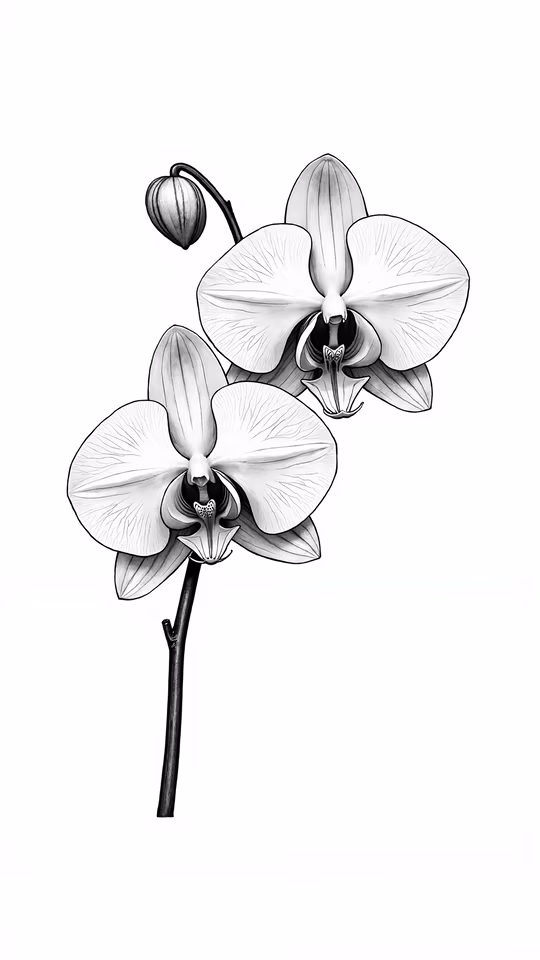 Orchid Illustration