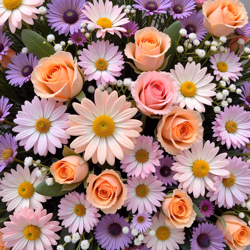 Pastel Floral Bouquet