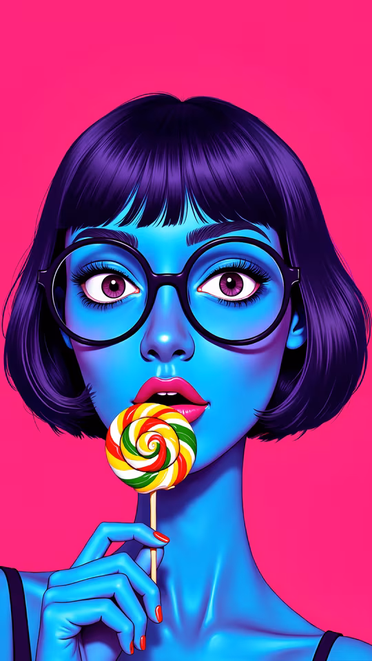 Pop Art Lollipop