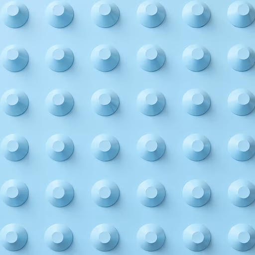 Repeating Cones - Illustration