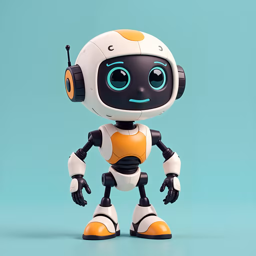 Robot Character Illustration