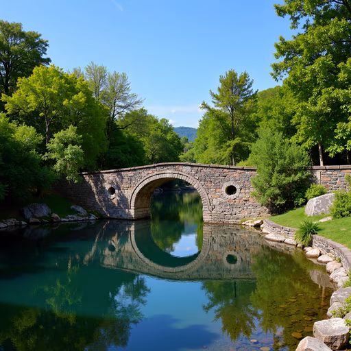 Stone Bridge Reflection