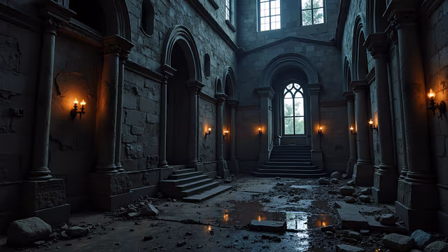Abandoned Gothic Chapel