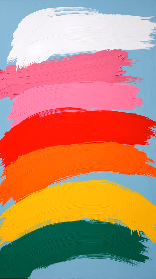 Abstract Brushstrokes