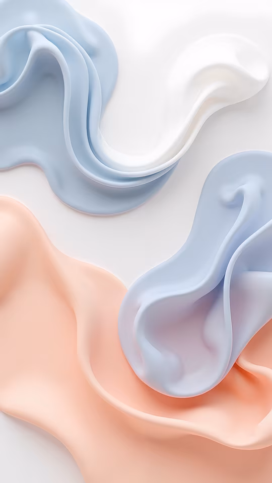 Abstract Flowing Shapes