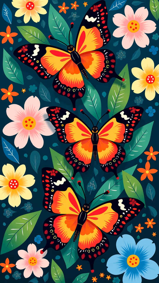 Colorful Butterflies