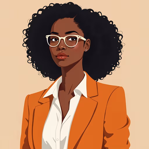 Confident Woman Illustration