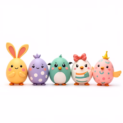 Easter Egg Characters