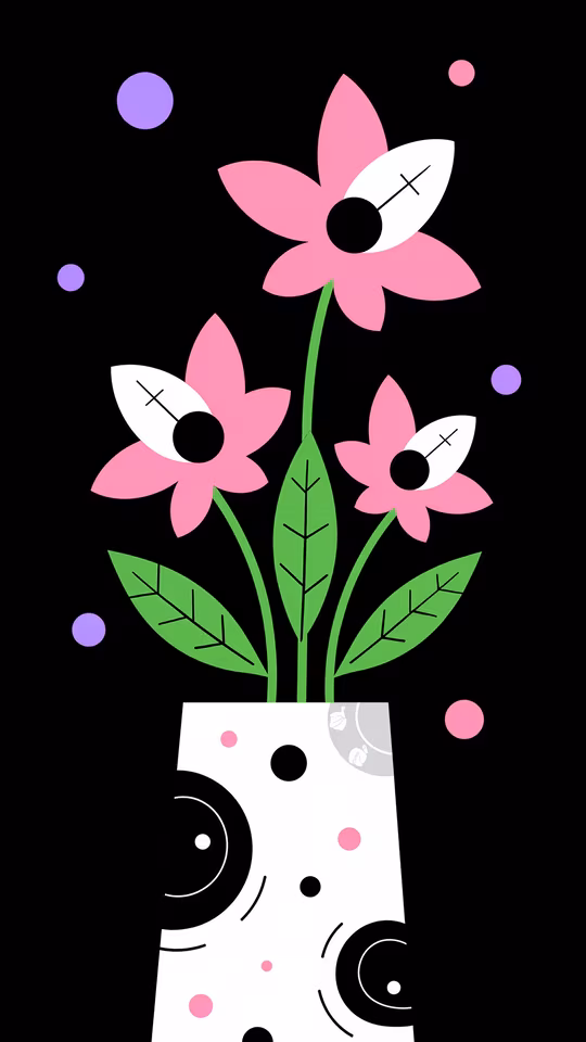 Flowers with Eyes