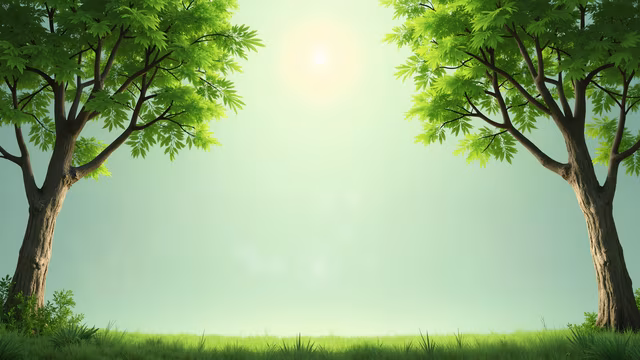 Lush Green Trees