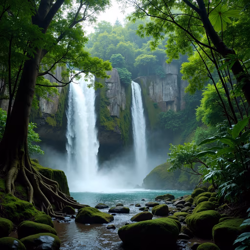 Majestic Waterfall