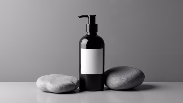 Minimalist Bottle Composition