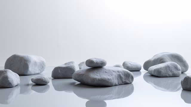 Minimalist Stone Arrangement