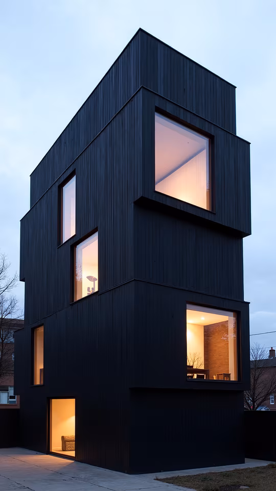 Modern Black House