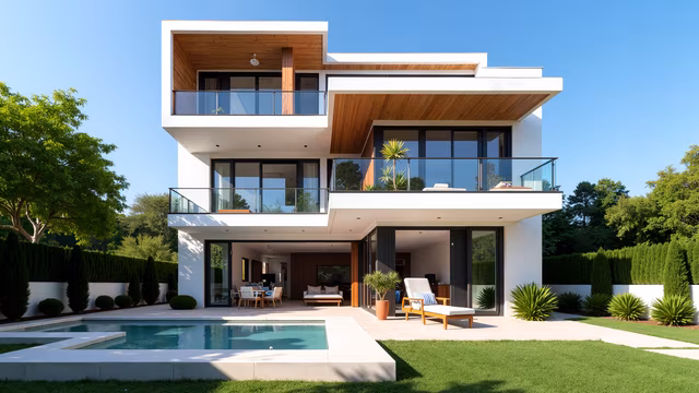 Modern House with Pool
