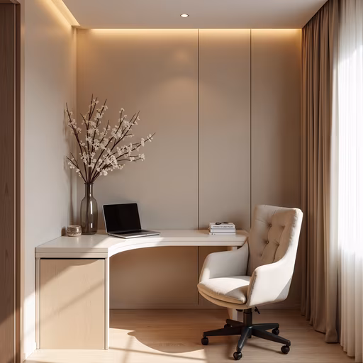 Modern Minimalist Home Office