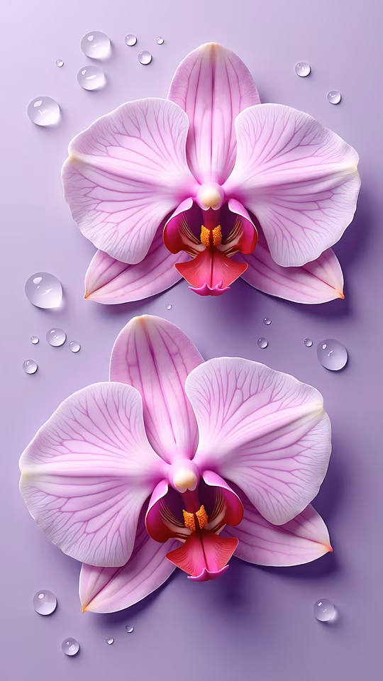 Orchids in Purple
