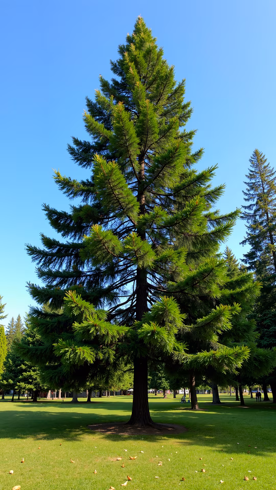 Pine Tree in the Park