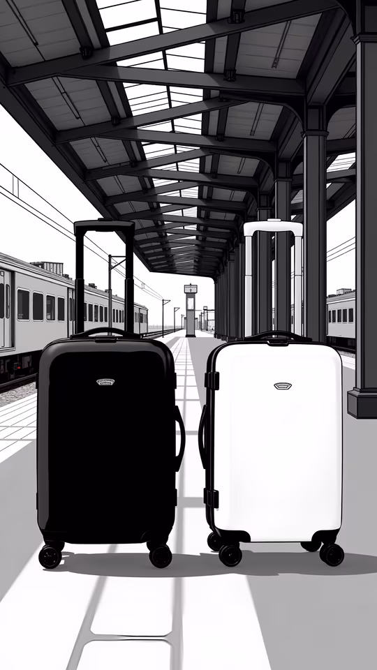 Train Station Luggage