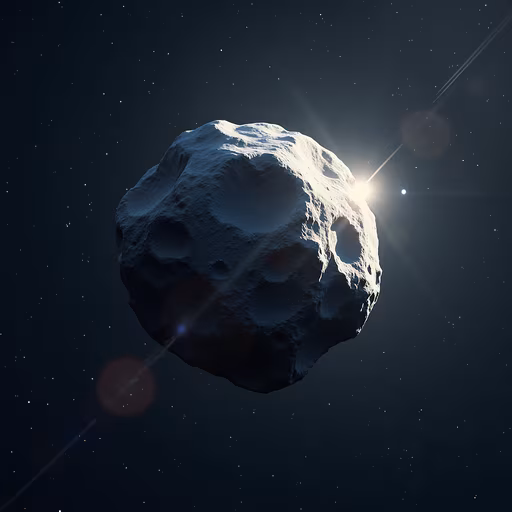 Asteroid in Space