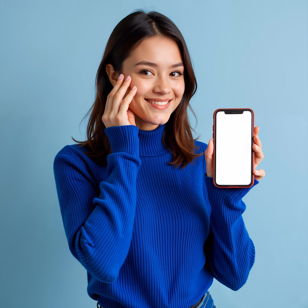Bright smile and vibrant fashion in a cheerful photo.