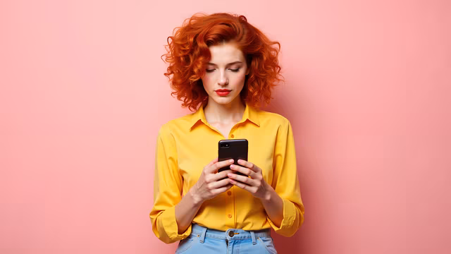 Bright Yellow Shirt Portrait