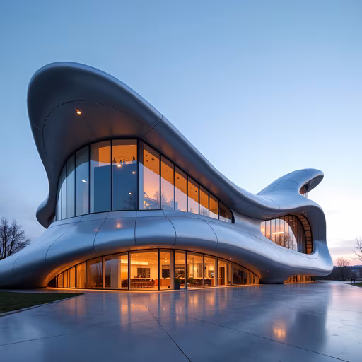 Curved Modern Architecture