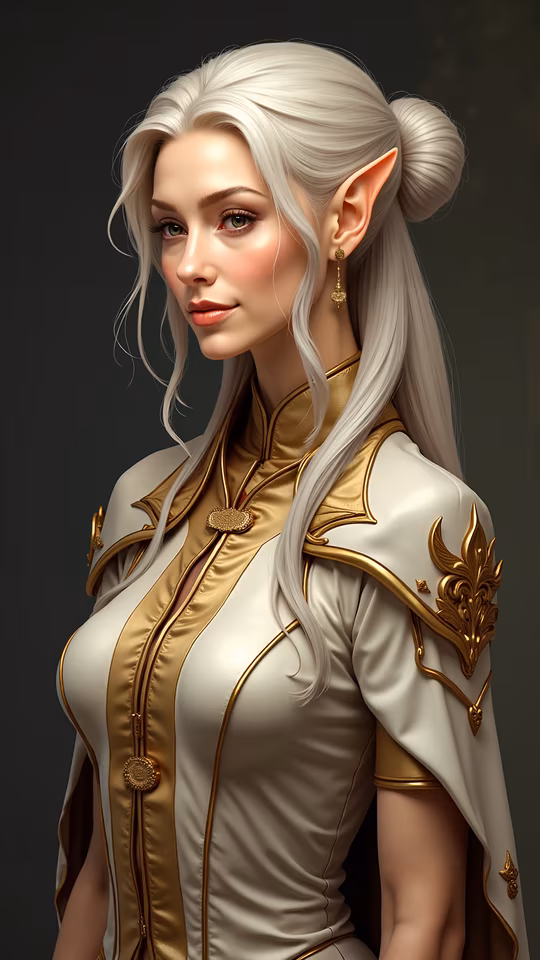 Elegant Elven Warrior