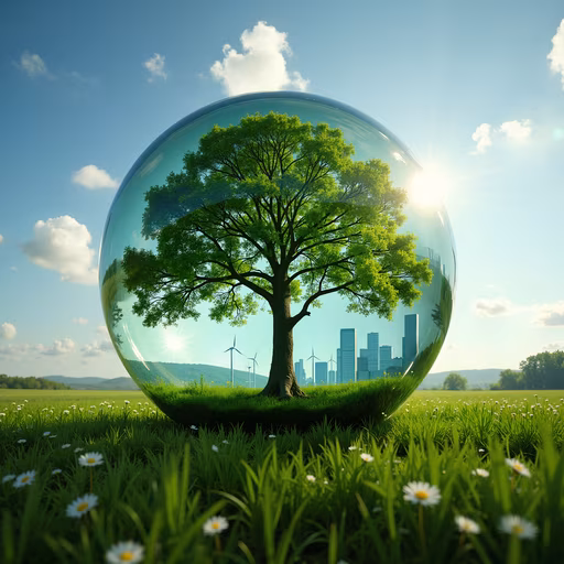 Glass Sphere Tree