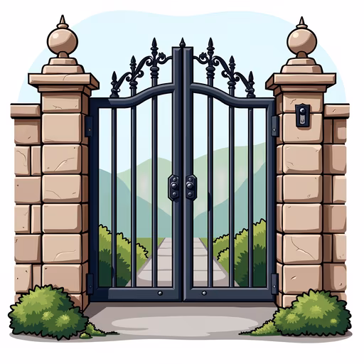 Iron Gate Illustration