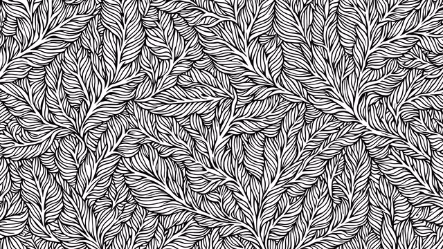 Leafy Pattern Illustration