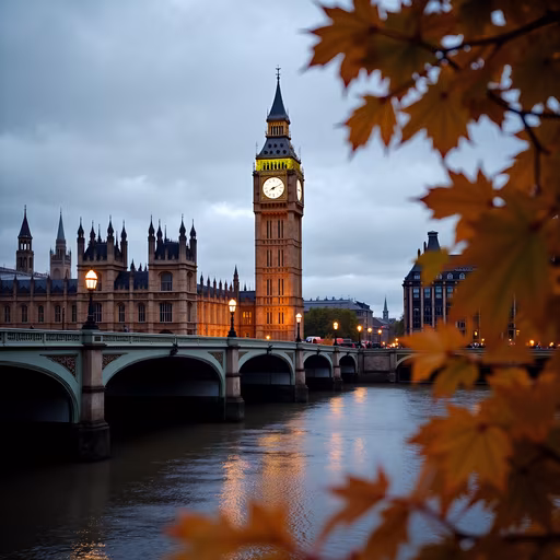 London's Autumn Glow
