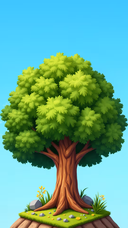 Lush Tree Illustration