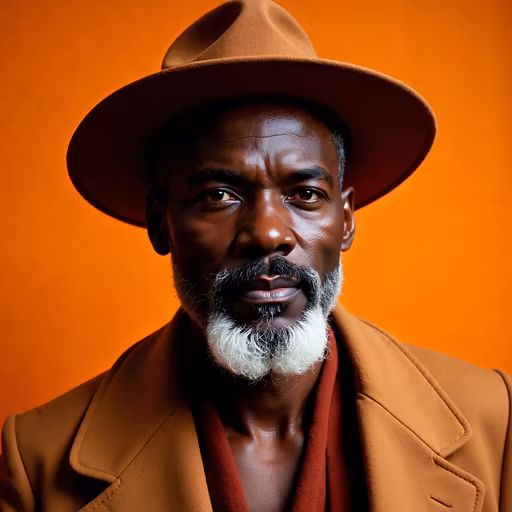 Man in Brown Fedora