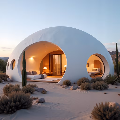 Modern Dome Retreat