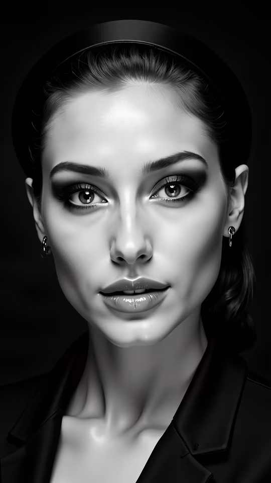 Monochrome Portrait