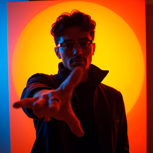 Neon Portrait