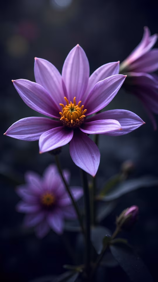 Purple Dahlia