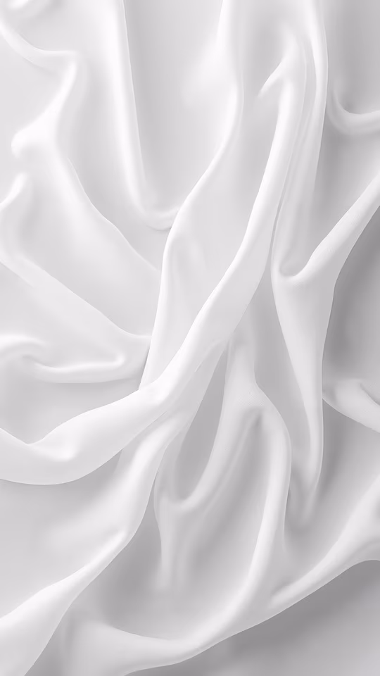 Silky White Fabric