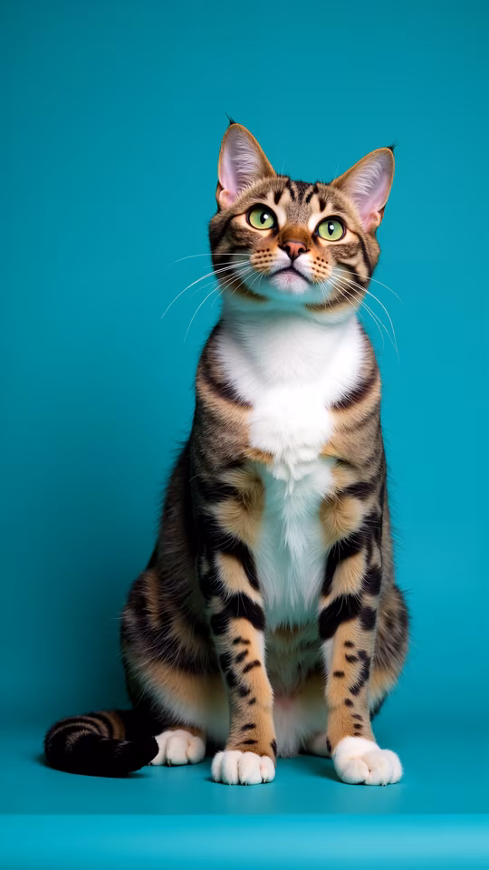 Tabby Cat Portrait