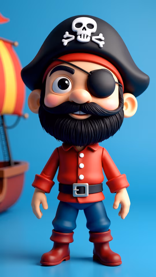 Cartoon Pirate