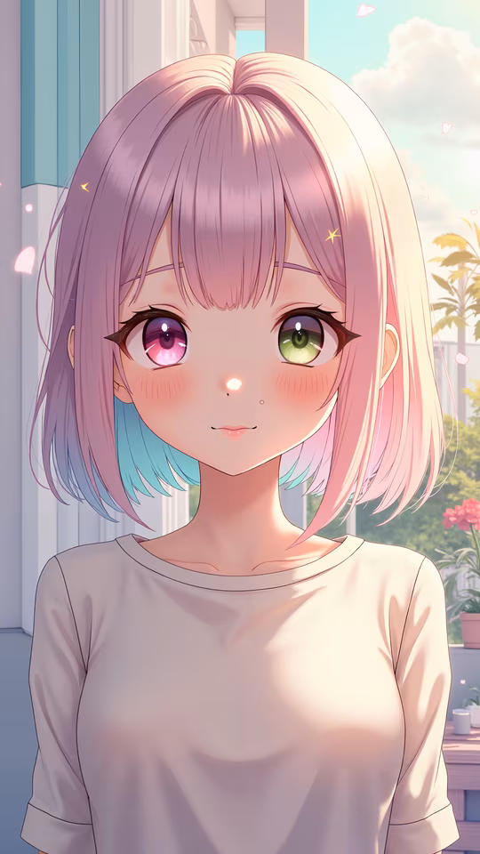 Pastel Dream Portrait