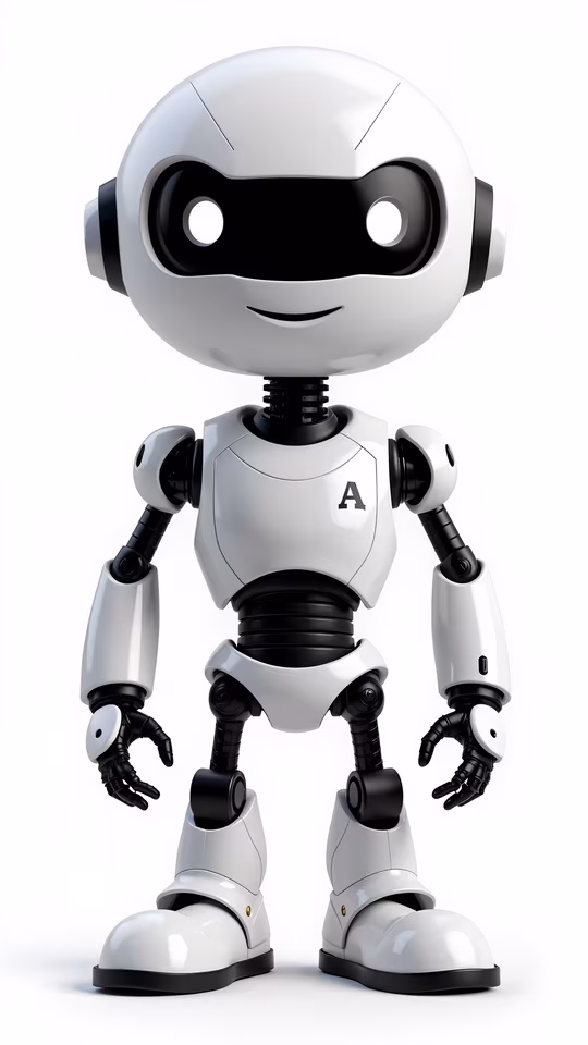 Friendly Robot Illustration