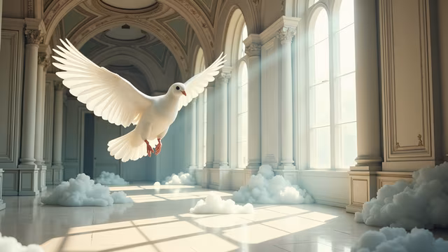 Peaceful Dove Illustration