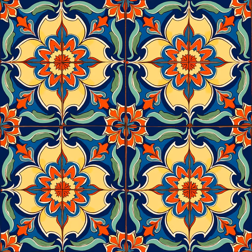 Tile Pattern Art