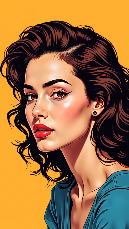 Vintage Glamour Illustration