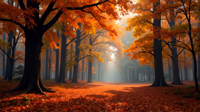 Autumn Forest Illustration