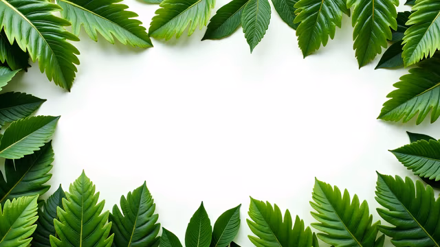Fern Frame Illustration