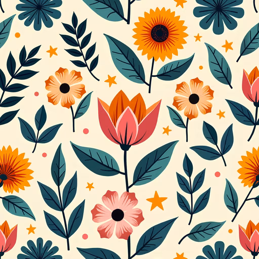 Floral Pattern Illustration