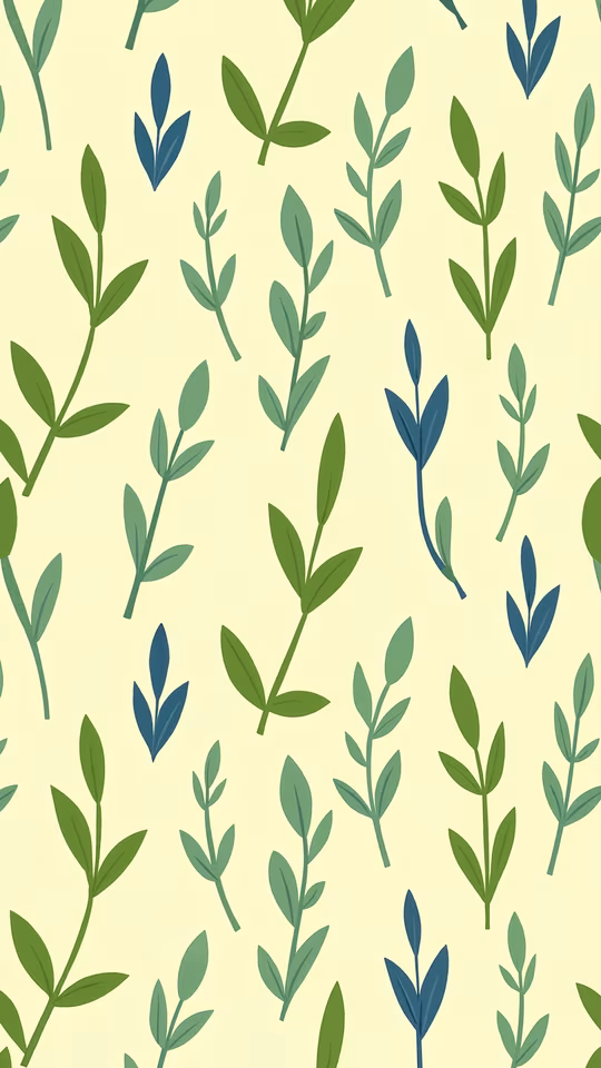 Leafy Pattern Illustration